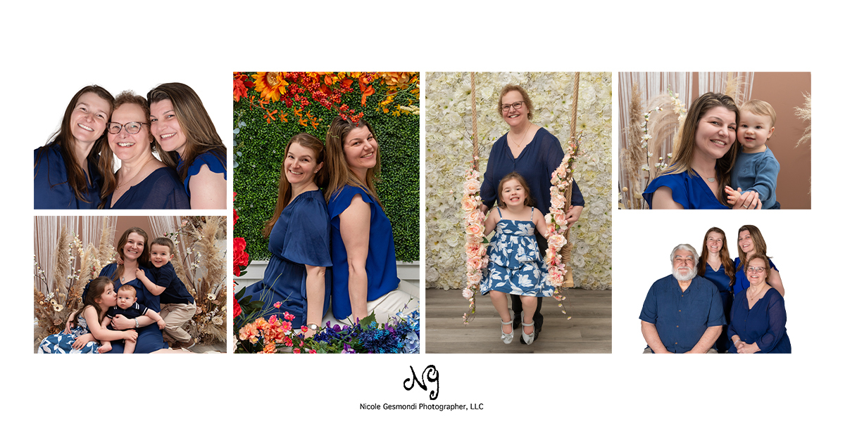 4 Generation Family Portraits