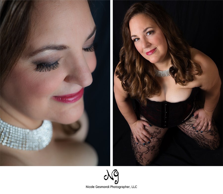 plus size boudoir photography