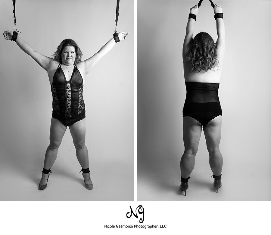 BDSM boudoir themed photoshoot