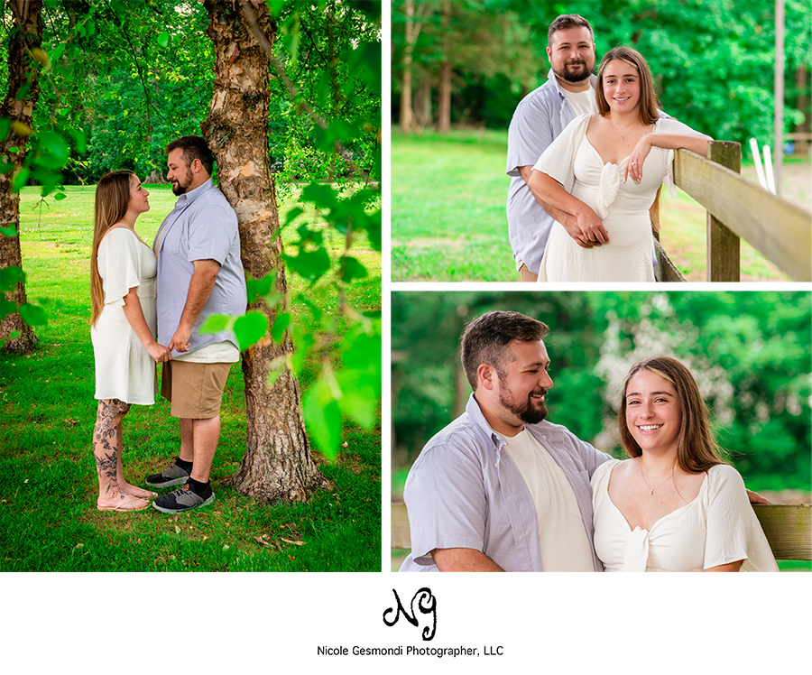 Goddard Park Summer Engagement Photos | Nicole Gesmondi