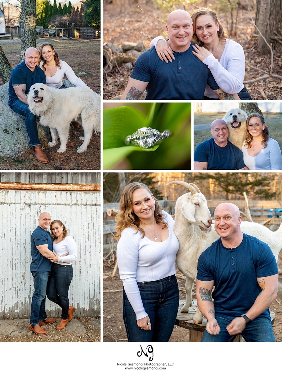 Private Farm Engagement Photos