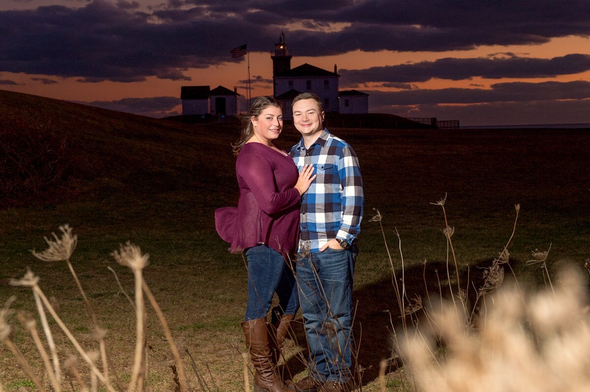 Sunset Westerly Engagement Photos | Nicole Gesmondi Photographer
