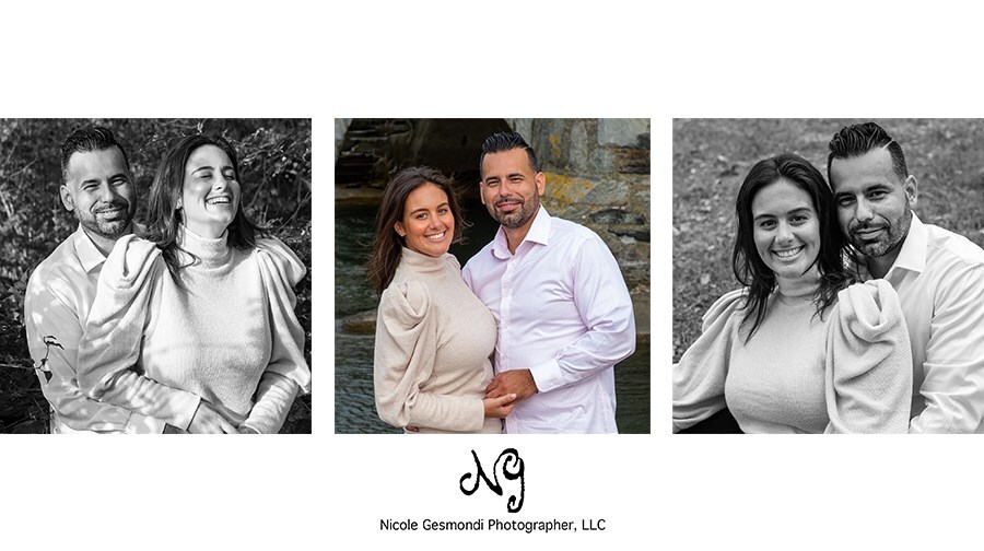 candid engagement photos