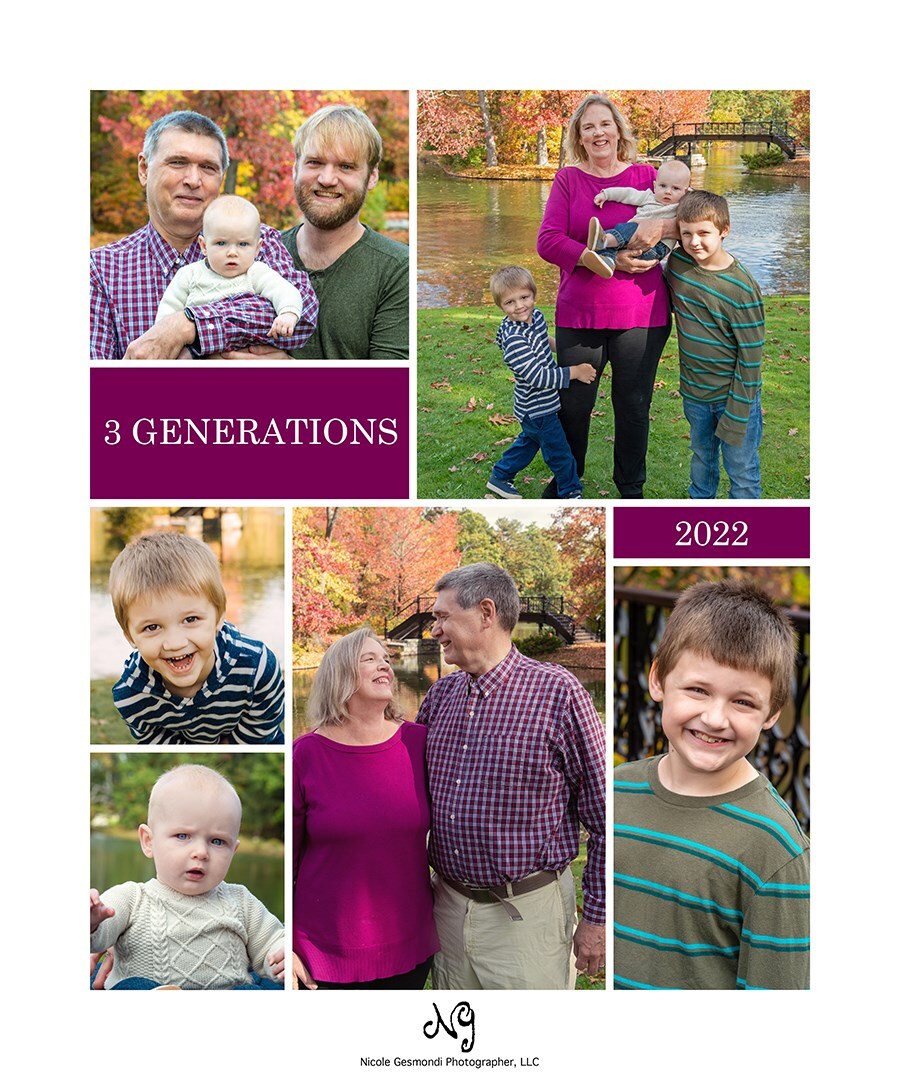 Fall family portraits make great holiday gifts for your parents