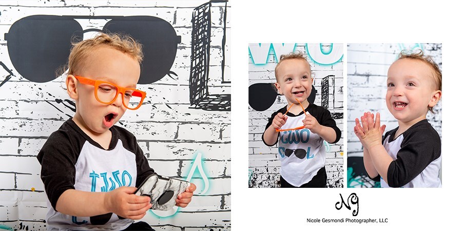 second birthday baby boy photos themed