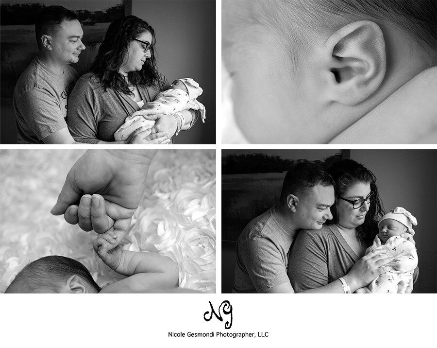 black and white fresh 48 session | South County Hospital