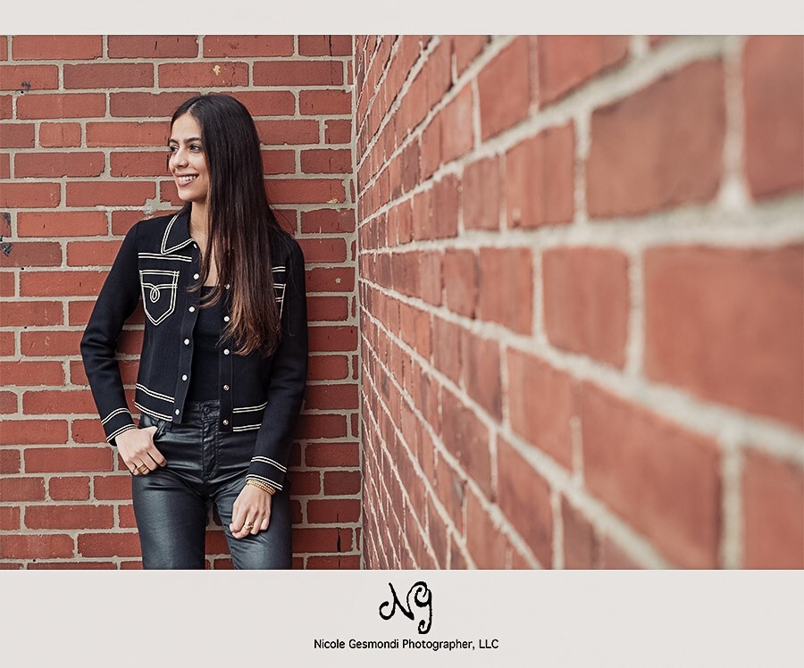 urban outdoor headshots for branding