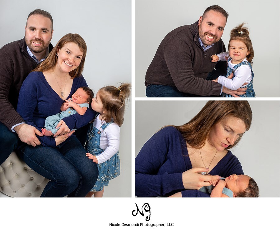 in studio family portraits Providence RI