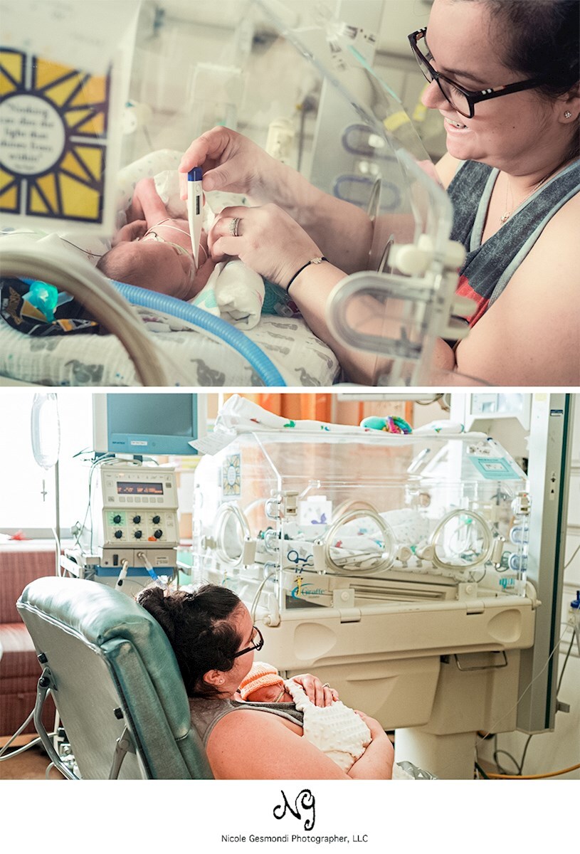 nice newborn hospital portraits