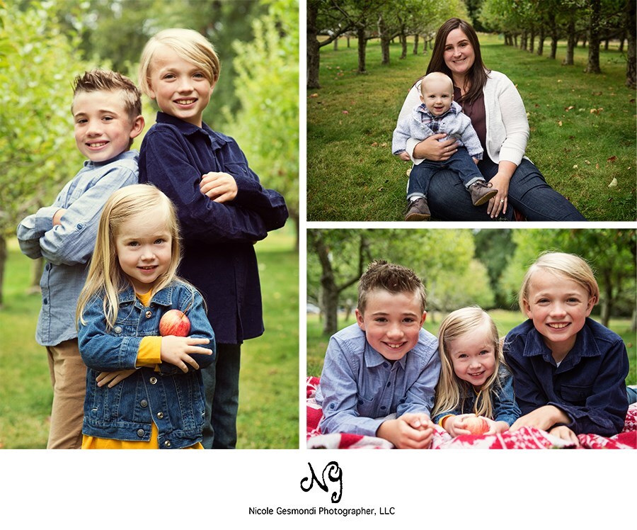 Outdoor Fall Mini Photoshoot with Siblings