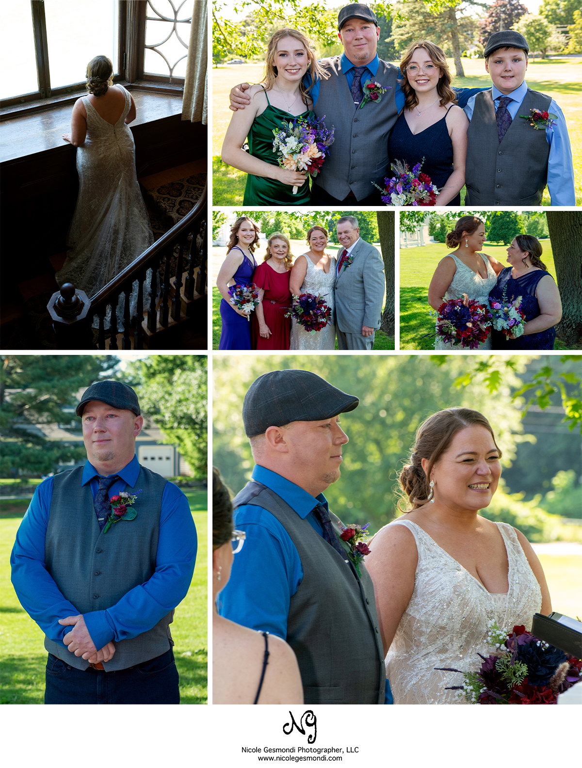 Endicott Estate dedham ma wedding photographer