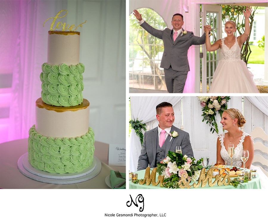 tented wedding reception at five bridge inn