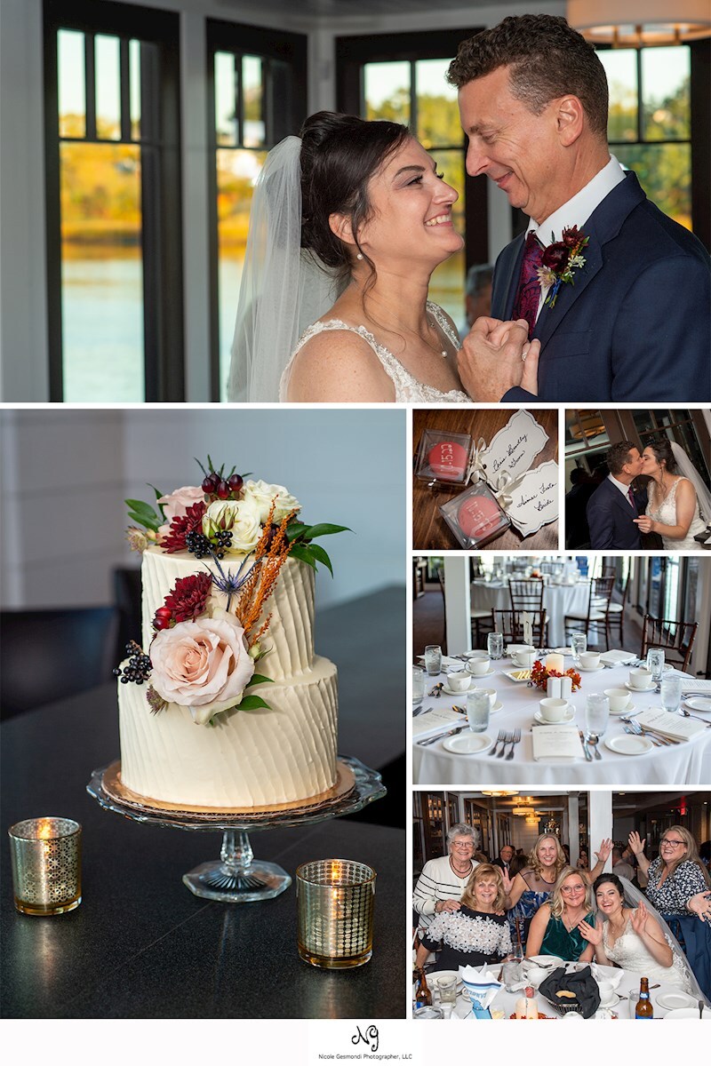 Waterman Grille Providence RI wedding reception photos
