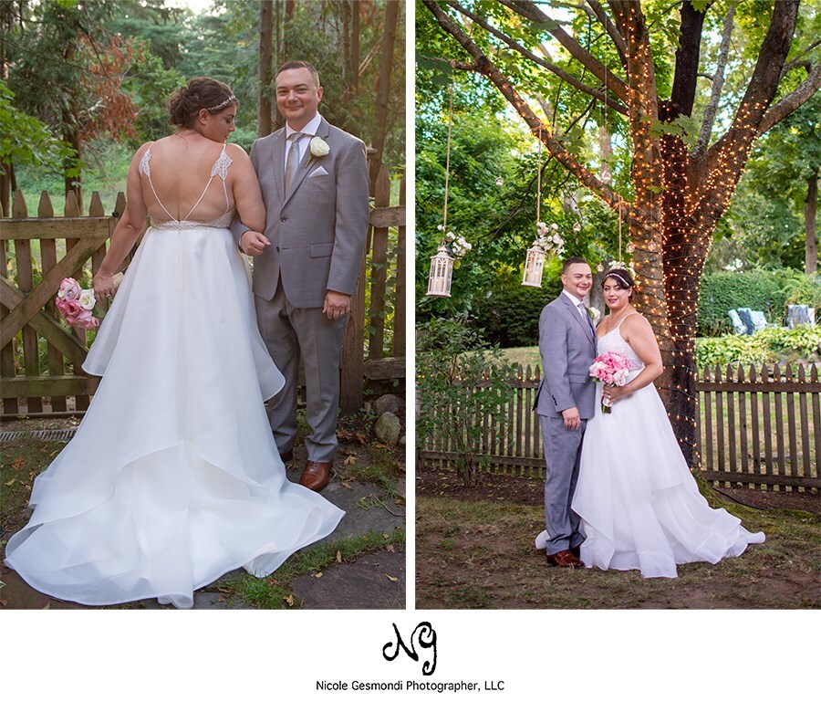 bride and groom wedding photos