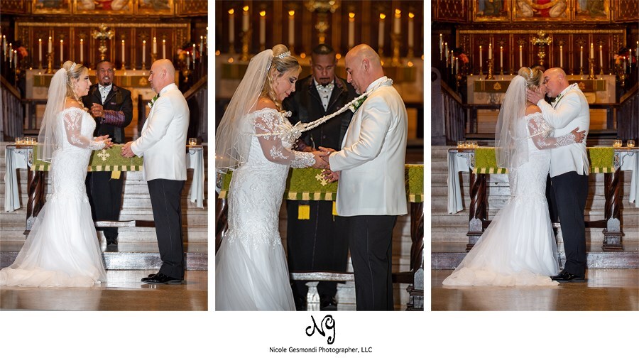 Grace Episcopal Church Wedding Photos Providence RI